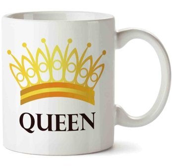 Art Hediye Queen İki Tarafı Baskılı Kupa Bardak