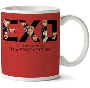 Art Hediye Exo'Rdium - Exo By İki Tarafı Baskılı Kupa Bardak