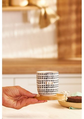 Emsan Tinytea 2 Parça New Bone Kupa Seti 200 ml Siyah