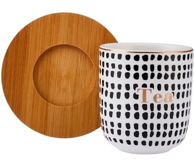 Emsan Tinytea 2 Parça New Bone Kupa Seti 200 ml Siyah