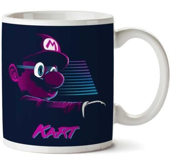 Art Hediye Super Mario Kart İki Tarafı Baskılı Kupa Bardak