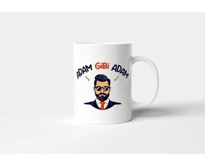 Promosyon Dünyam Baskılı Kupa Bardak - Adam Gibi Adam