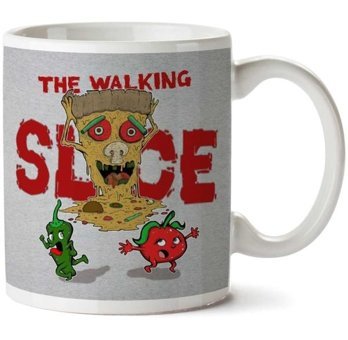 Art Hediye The Walking Slice İki Tarafı Baskılı Kupa Bardak