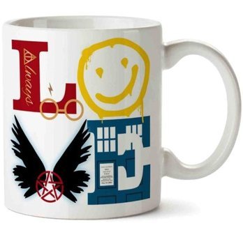 Art Hediye Love Doctor Who İki Tarafı Baskılı Kupa Bardak