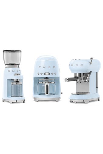 Smeg 3'lü Elektronik Çeyiz Seti Pastel Mavi