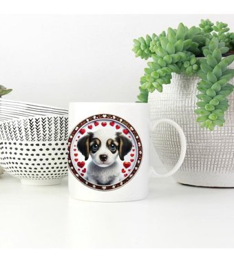 Kreatif Kupa Köpekli Kupa, Sevgiliye Doğum Günü Hediyesi