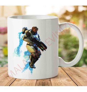 Art Hediye A2598 Xcom İki Tarafı Baskılı Kupa Bardak