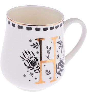 Emsan Artisan H Letter New Bone Kupa 220 ml