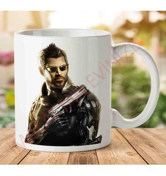 Art Hediye 1-2352 Deus Ex İki Tarafı Baskılı Kupa Bardak