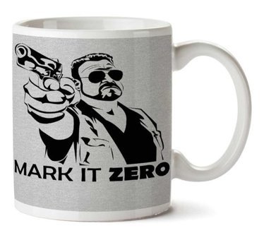 Art Hediye Mark It Zero İki Tarafı Baskılı Kupa Bardak