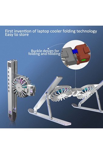 Junglee Katlanabilir Alüminyum Dikey Ayarlanabilir Soğutuculu Taşınabilir Ayaklı Hareketli Laptop Standı