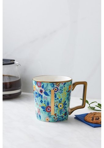 Karaca Flower I Harfli Kupa 350 ml