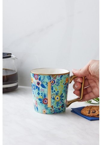 Karaca Flower I Harfli Kupa 350 ml