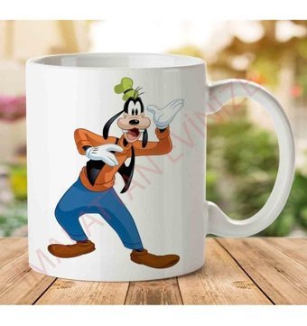 Art Hediye Goofy İki Tarafı Baskılı Kupa Bardak