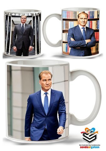 Sendealgelsin Atatürk Yapay Zeka Fotoğraflı Kupa Bardak
