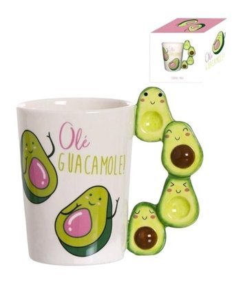Çılgıntrend Avokado Ole Guacamole Kupa Bardak 330 ml