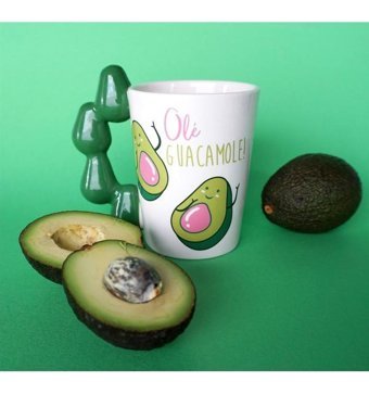 Çılgıntrend Avokado Ole Guacamole Kupa Bardak 330 ml