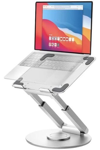 Coverzone Alüminyum Ayarlanabilir Taşınabilir Laptop Standı