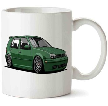 Art Hediye Golf Mk4 3 İki Tarafı Baskılı Kupa Bardak