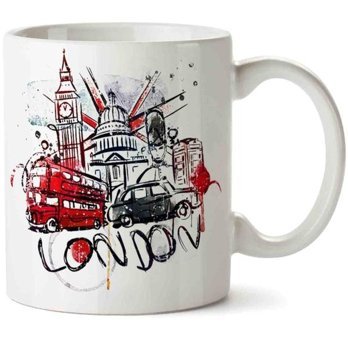 Art Hediye London İki Tarafı Baskılı Kupa Bardak