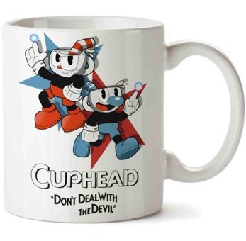 Art Hediye Cuphead And Mugman İki Tarafı Baskılı Kupa Bardak