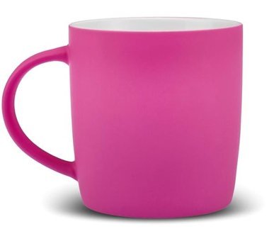 Karaca Soft Touch Kupa 350 ml Pembe
