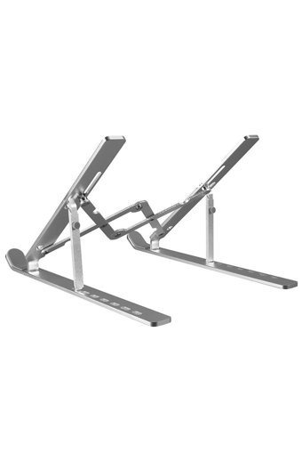 S-Link SL-AL10 Katlanabilir Alüminyum Dikey Ayarlanabilir Soğutuculu Taşınabilir Ayaklı Hareketli RGB Laptop Standı