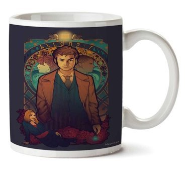 Art Hediye Sherlock Allons İki Tarafı Baskılı Kupa Bardak