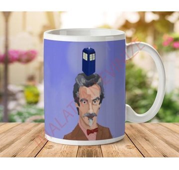 Art Hediye Dr-Who-E7İ-Mugs İki Tarafı Baskılı Kupa Bardak