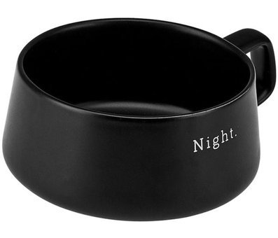 Emsan Night New Bone Kupa 320 ml Siyah