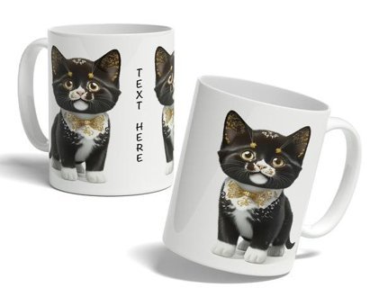 Kreatif Kupa Kişiye Özel Kupa- Kedi Tasarımıyla