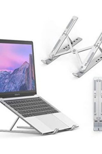 Mlnconcept Katlanabilir Alüminyum Dikey Ayarlanabilir Taşınabilir Ayaklı Hareketli Laptop Standı