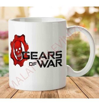 Art Hediye A2407 Gears Of War İki Tarafı Baskılı Kupa Bardak