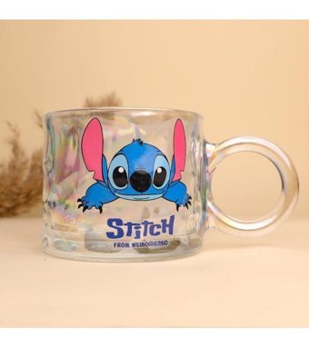 Piraye Gift Stitch Tasarımlı Kulplu Cam Bardak-1942