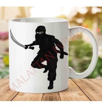 Art Hediye A2485 Ninja İki Tarafı Baskılı Kupa Bardak