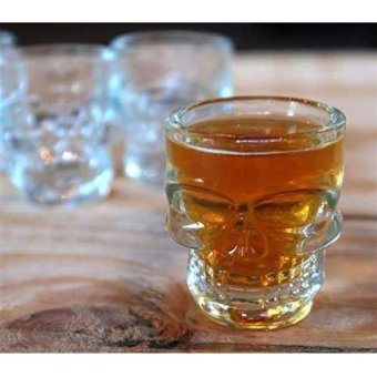 Çılgıntrend 4'Lü Kuru Kafa Shot Bardak Seti
