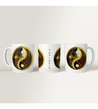 Kreatif Kupa Yin Yang Kupa, Kişiye Özel