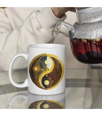 Kreatif Kupa Yin Yang Kupa, Kişiye Özel