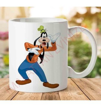 Art Hediye A2411 Goofy İki Tarafı Baskılı Kupa Bardak