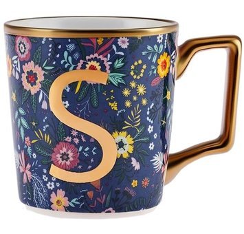 Karaca Flower S Harfli Kupa 350 ml