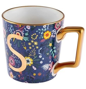 Karaca Flower S Harfli Kupa 350 ml