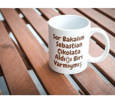 Hediye Vakti Kişiye Özel Çikolata Tasarımlı Bardak Kupa 2795