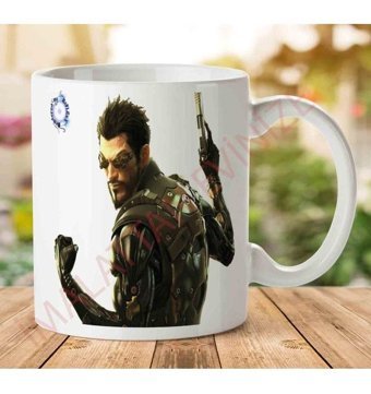 Art Hediye 1-2351 Deus Ex İki Tarafı Baskılı Kupa Bardak