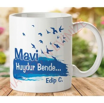 Art Hediye Kp561 İki Tarafı Baskılı Kupa Bardak