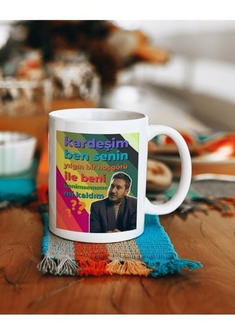 Baskıbazar Gibi Dizisi Motto Kupa Bardak 1