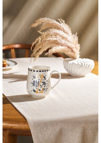 Emsan Artisan Z Letter New Bone Kupa 220 ml