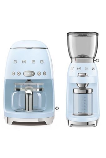 Smeg 2'li Elektronik Çeyiz Seti Pastel Mavi