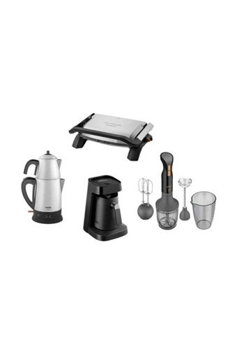 Arzum AR9025 Pro 4'lü Elektronik Çeyiz Seti Inox