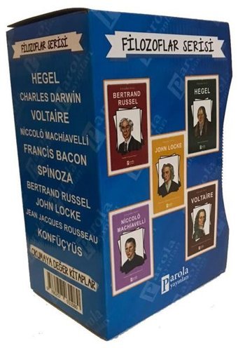 Filozoflar Serisi Seti-10 Kitap Takım Turan Tektaş Parola Yayınları