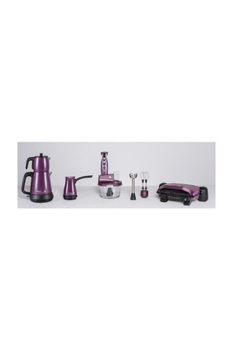 Tefal Ametist 4'lü Elektronik Çeyiz Seti Mürdüm